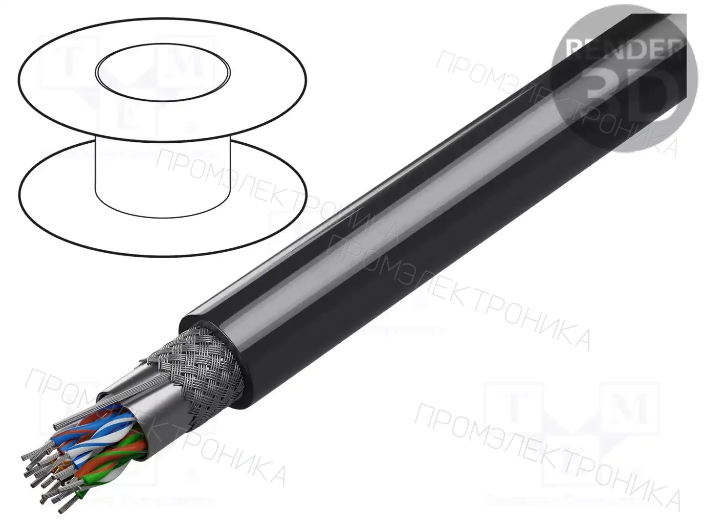 BELDEN 8118 060100 — Провода для последовательных шин