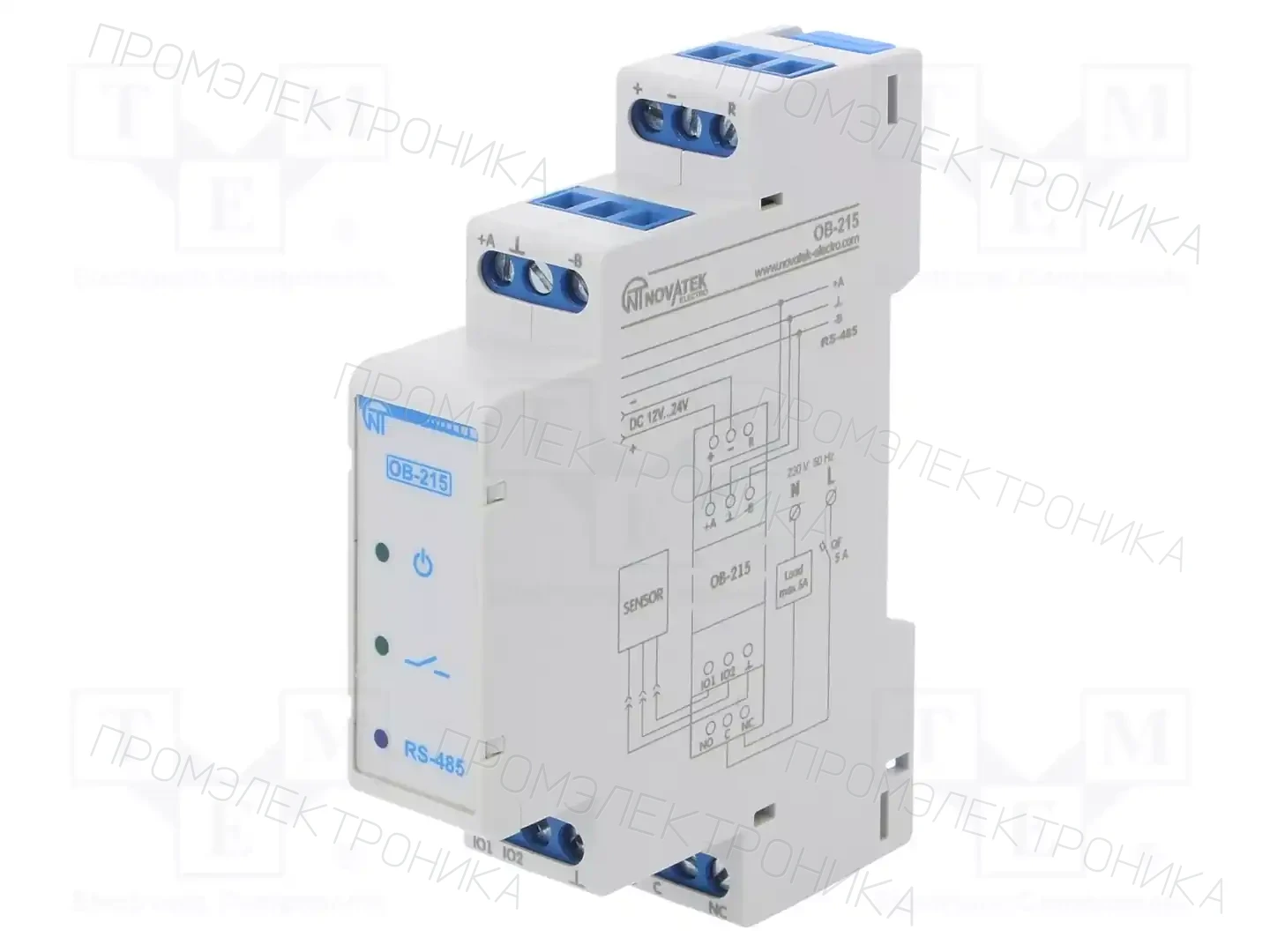 NOVATEK ELECTRO OB-215 — Системы и модули ввода/вывода (I/O)