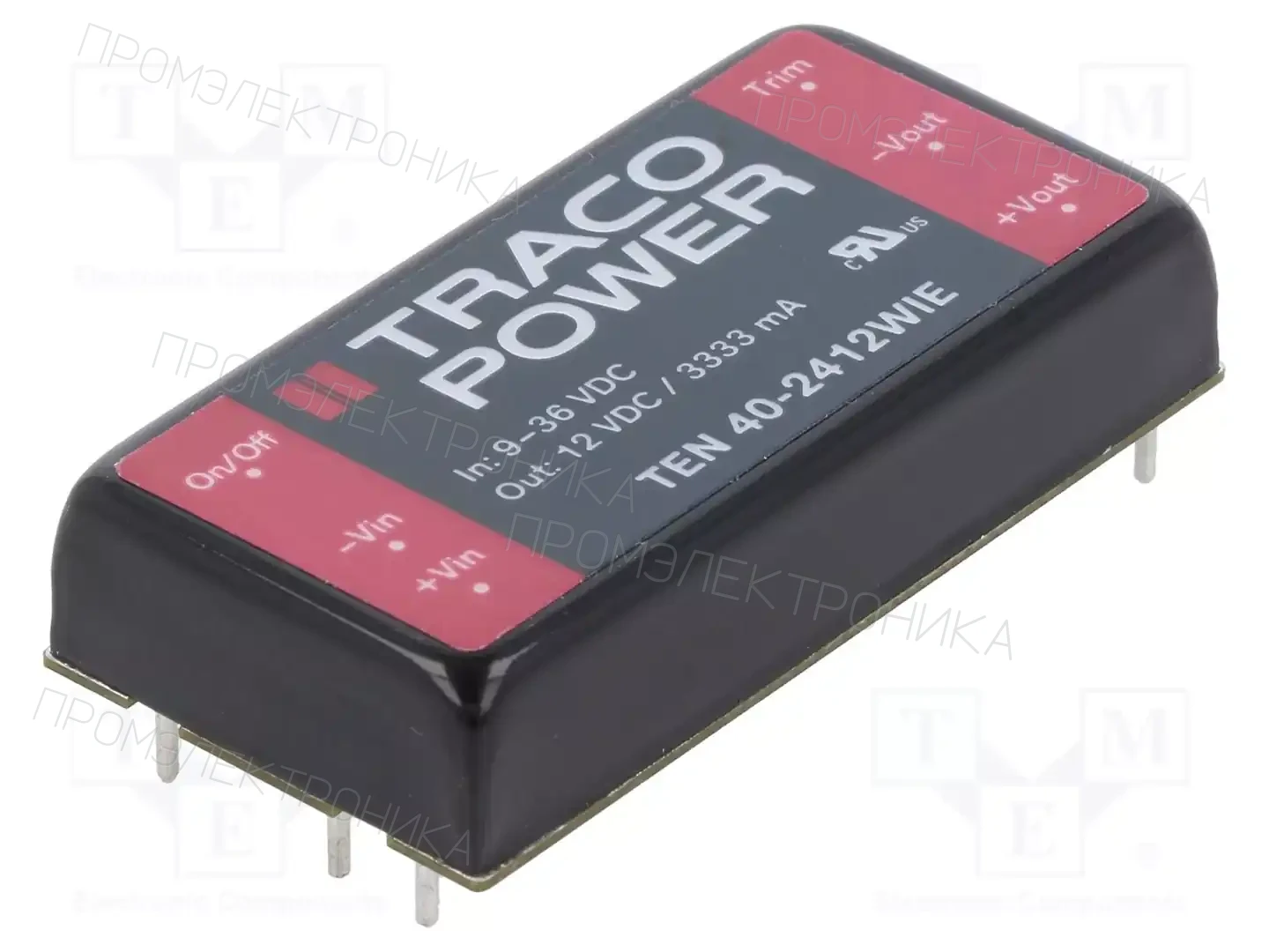 TRACO POWER TEN 40-2412WIE — Преобразователи DC/DC