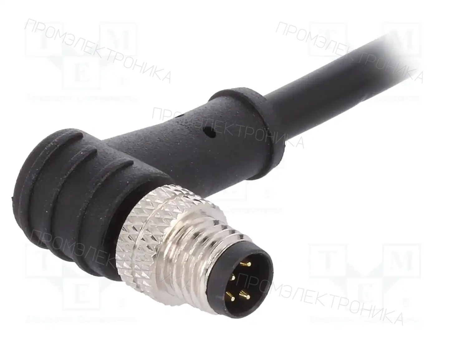 BULGIN PXPPVC08RAM04ACL010PVC — Разъeмы M8