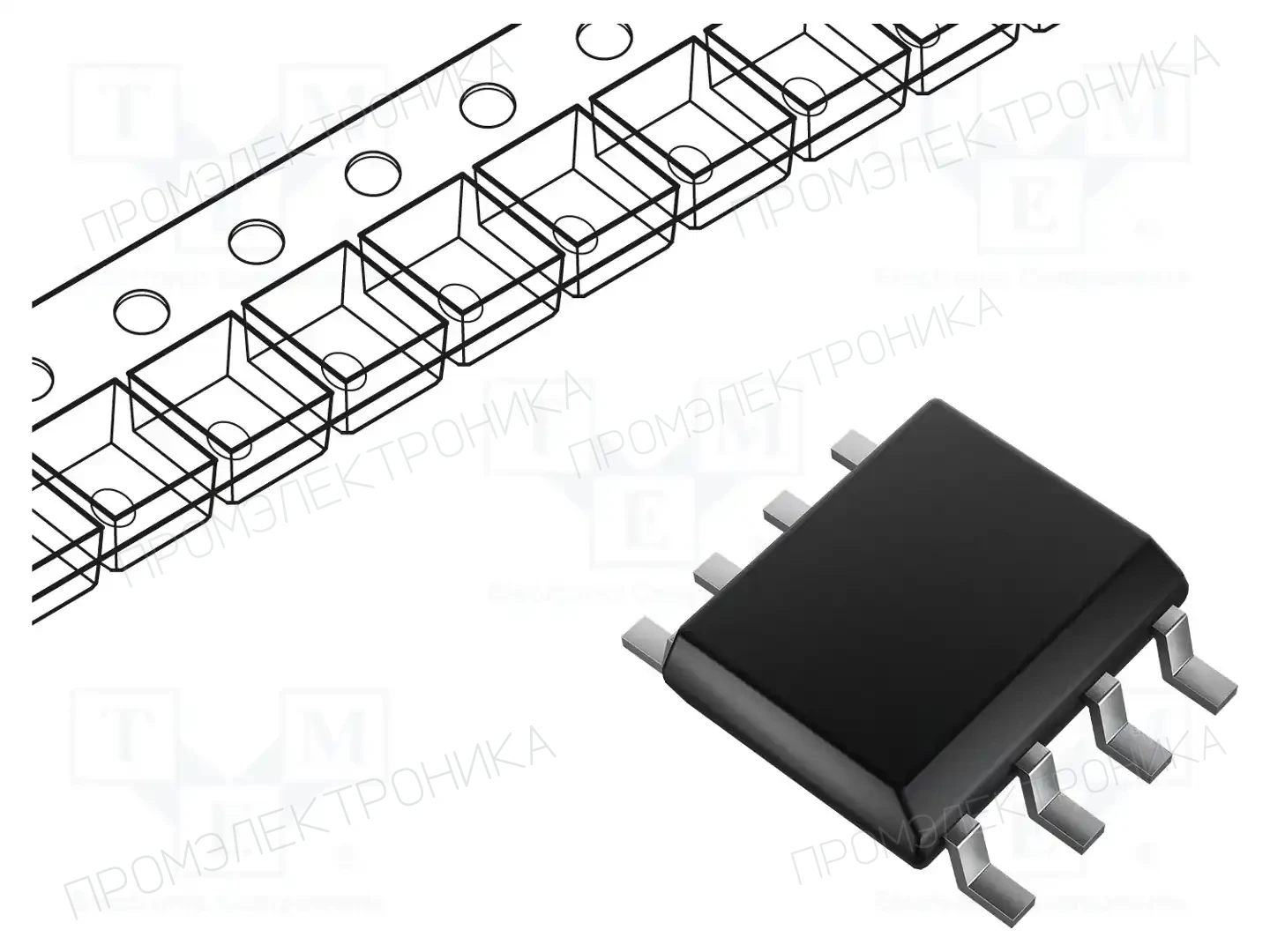STMicroelectronics M95P08-IXMNT/E — Памяти EEPROM последовательные