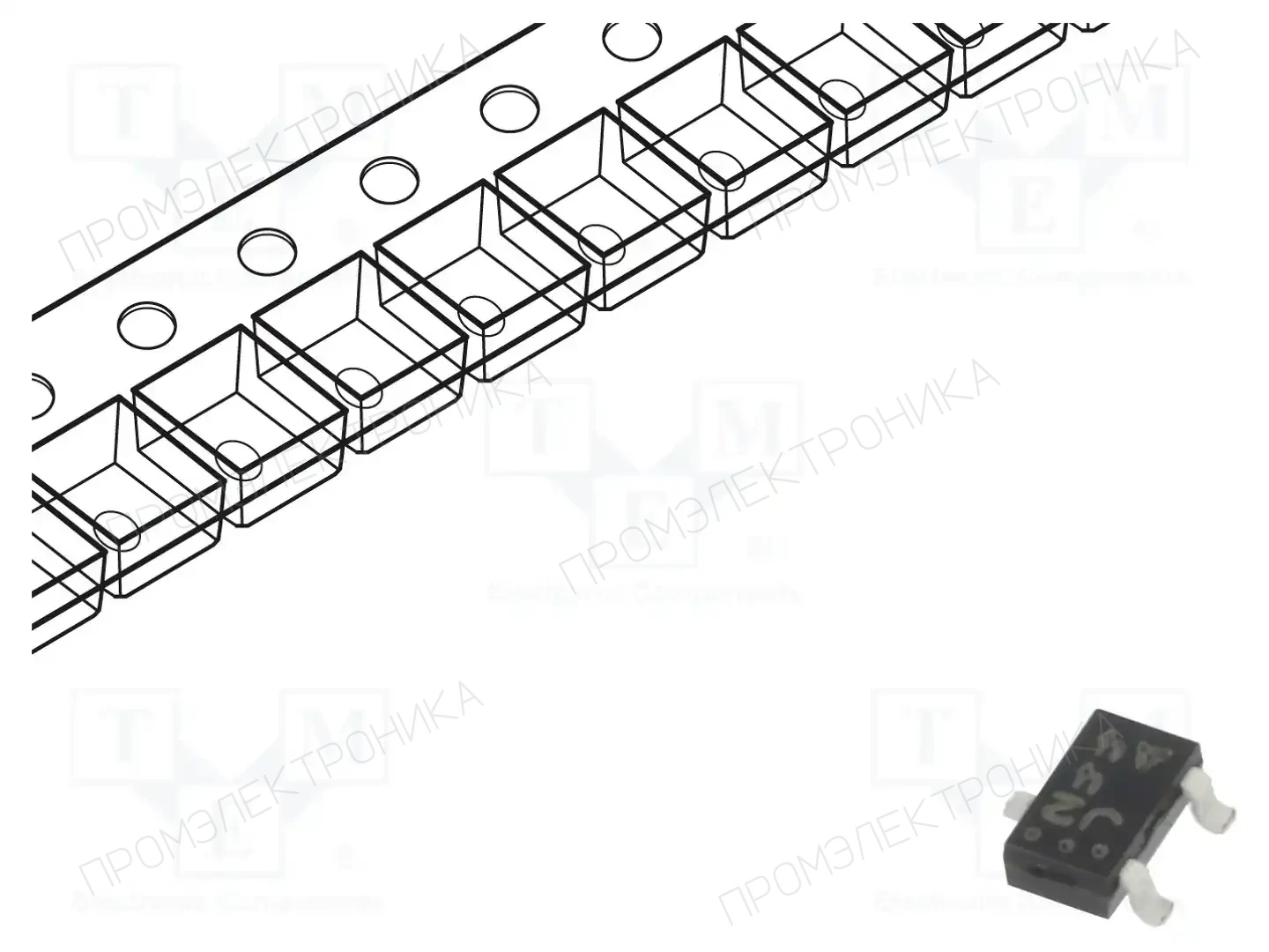 onsemi CPH3910-TL-E — Транзисторы с каналом N SMD