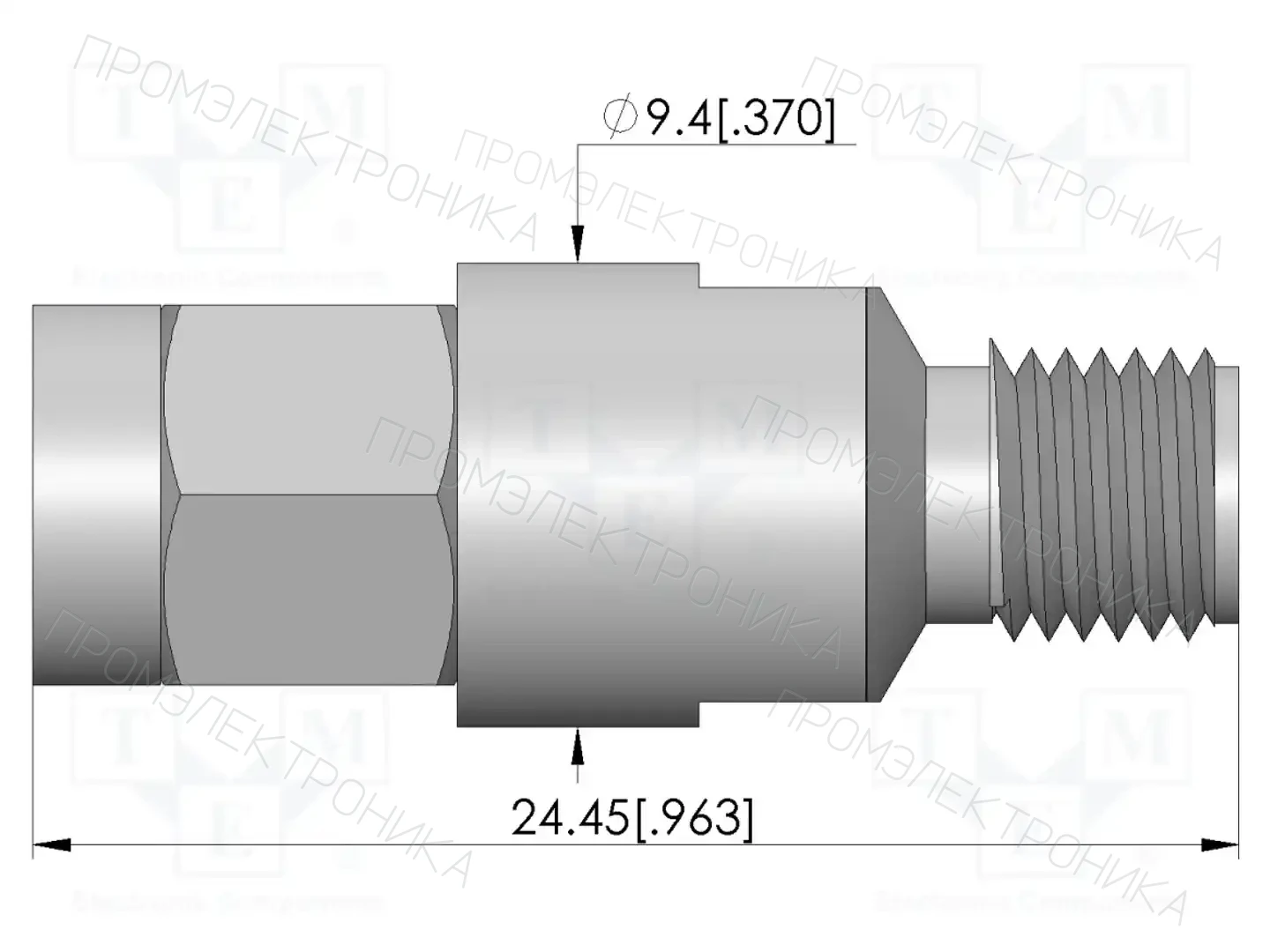 INGUN HFS-ADA-SMA-M-SMA-F-03DB — Испытательные приспособления и аксессуары