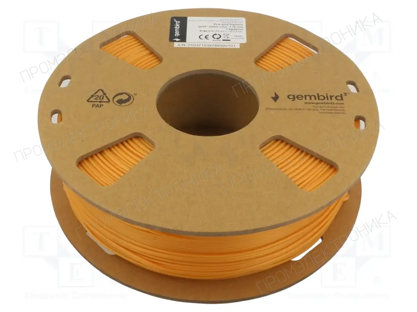 GEMBIRD 3DP-PLA+1.75-02-GL — Принтеры 3D и аксессуары