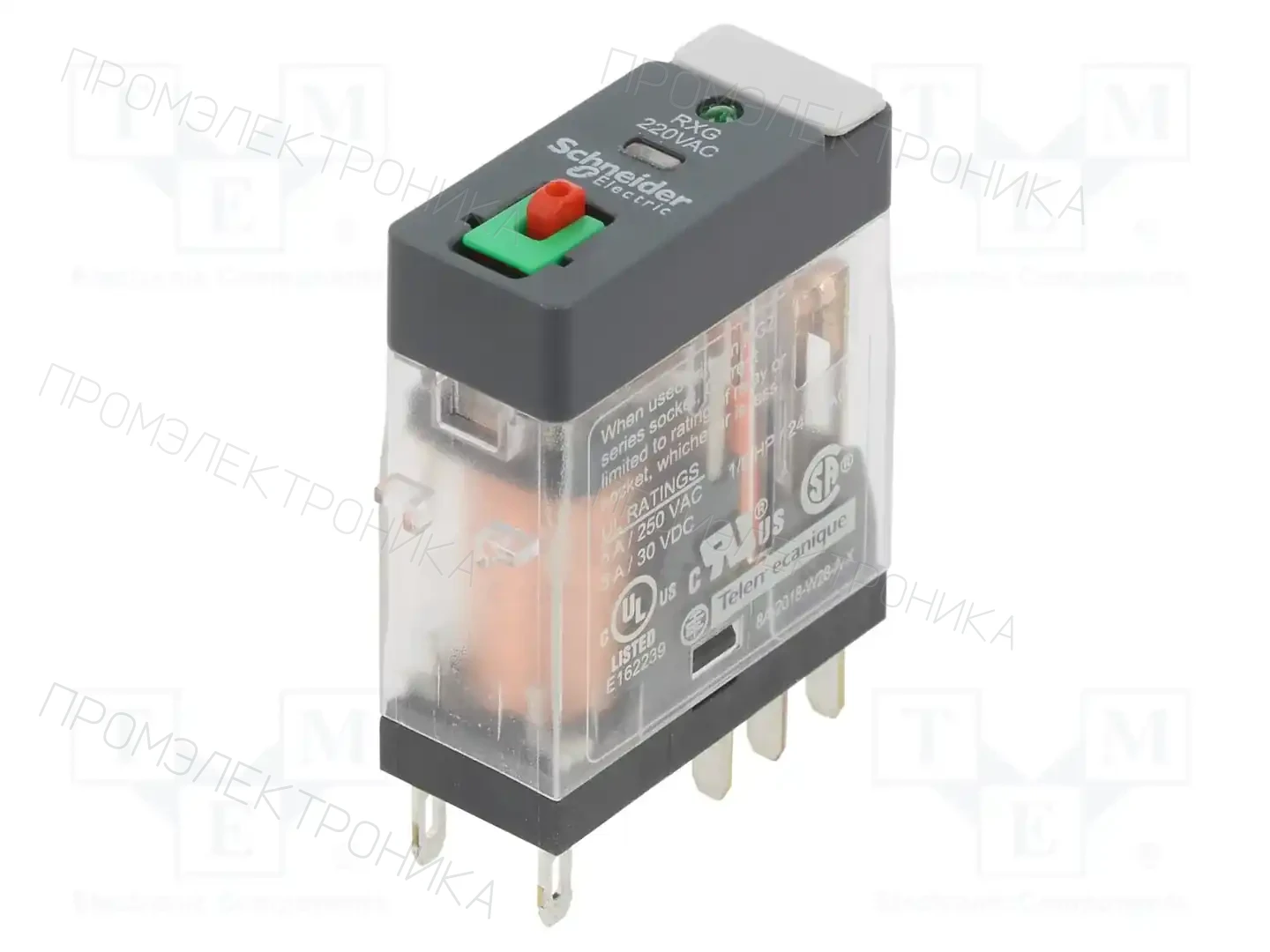 SCHNEIDER ELECTRIC RXG22M7 — Реле электромагн. миниатюрные