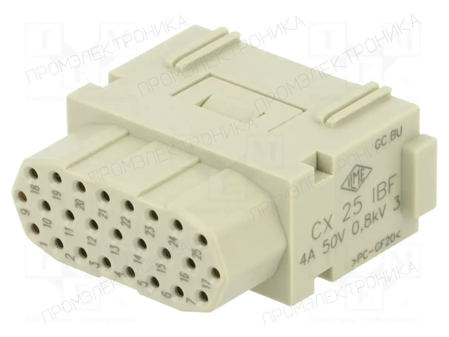 ILME CX 25 IBF — Разъeмы
