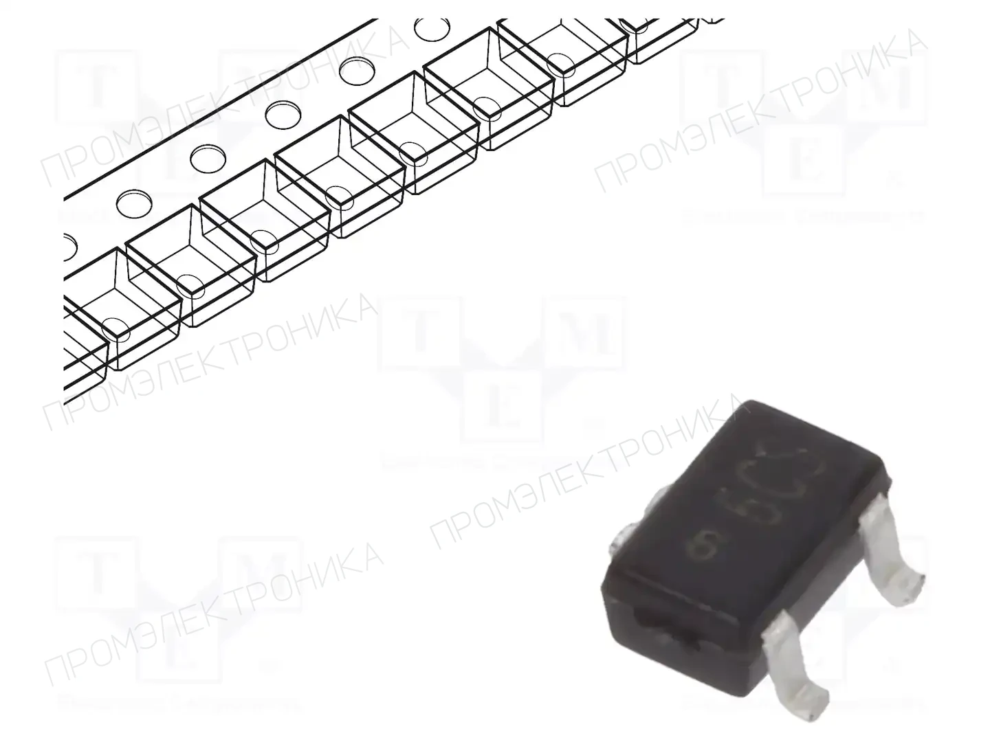 DIOTEC SEMICONDUCTOR BC817-25W — Транзисторы NPN SMD