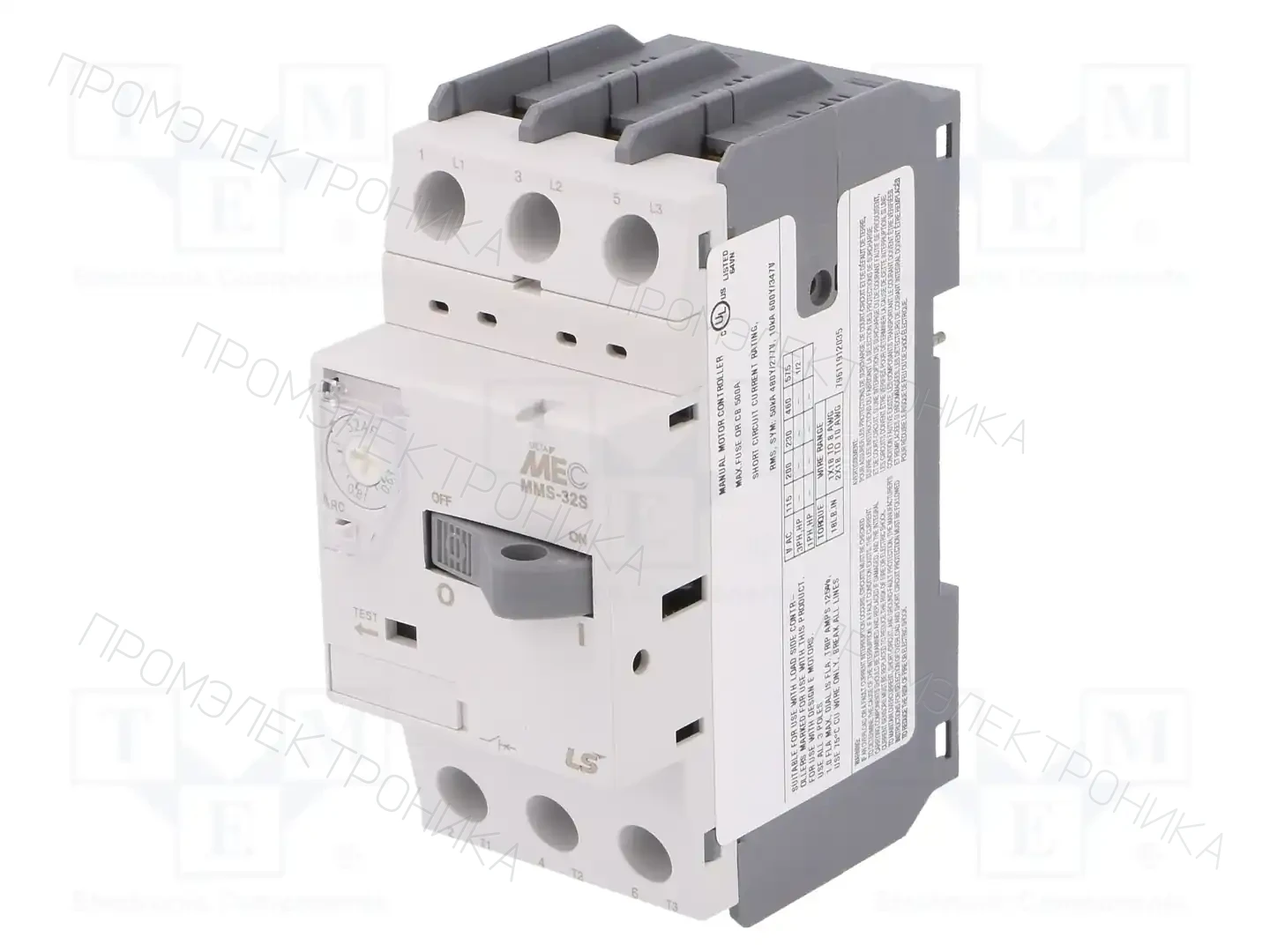 LS ELECTRIC MMS-32S 1A — Выключатели двигательные