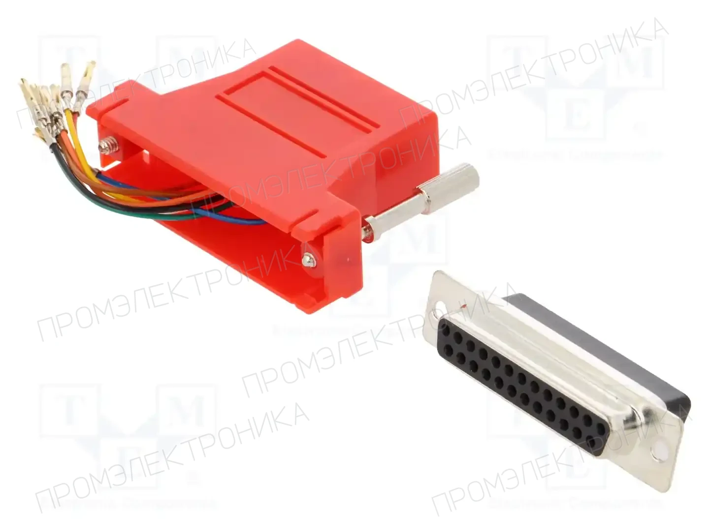 MH CONNECTORS DA25-SMJ8-R-K — Адаптеры D-Sub