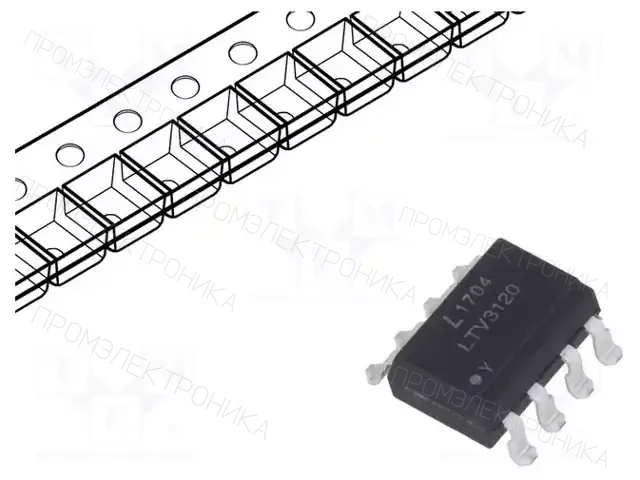 LITEON LTV-3120S-TA1 — Оптроны – цифровой выход