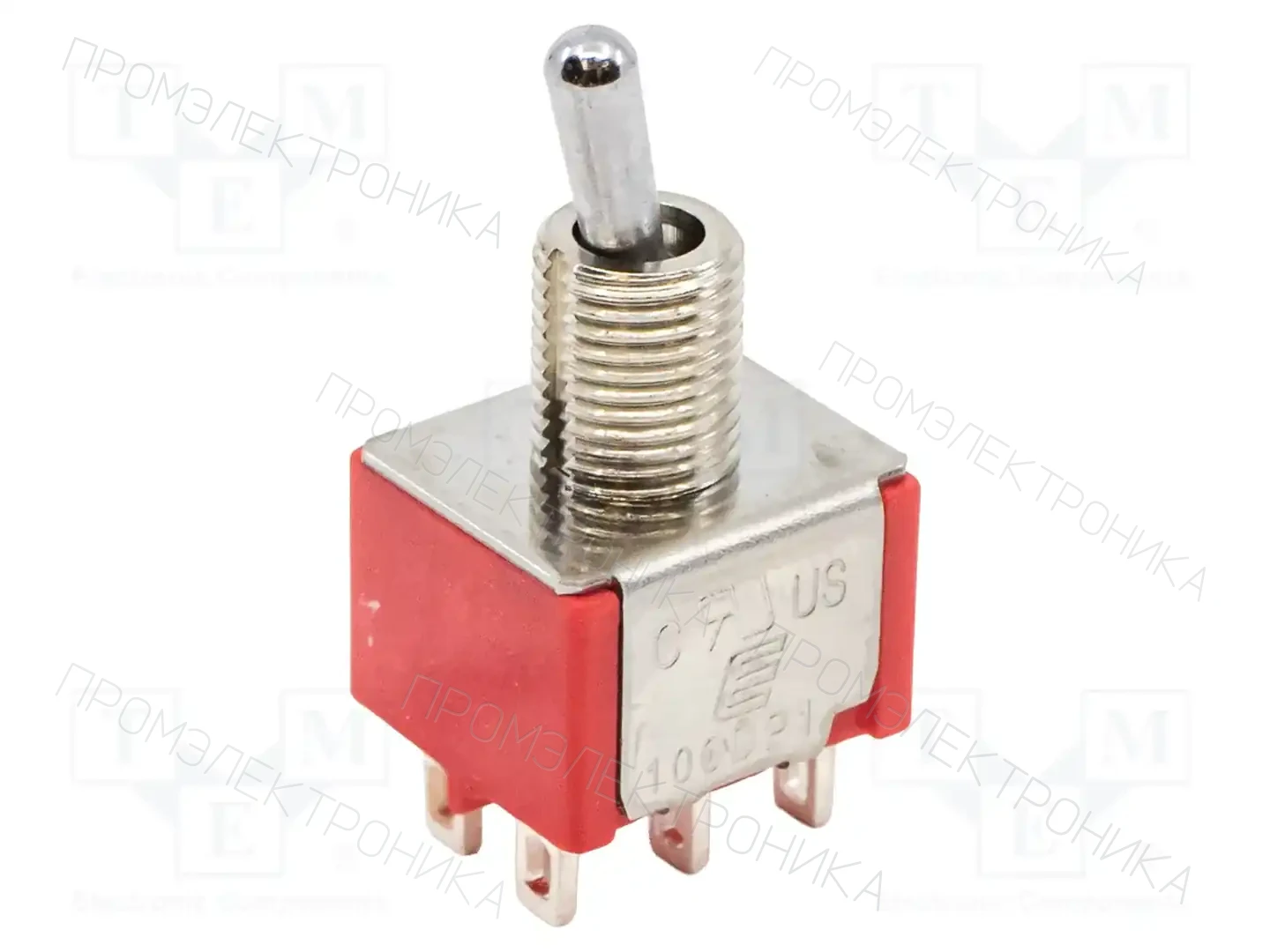E-SWITCH 100DP1T2B3M1QE — Переключатели рычажные