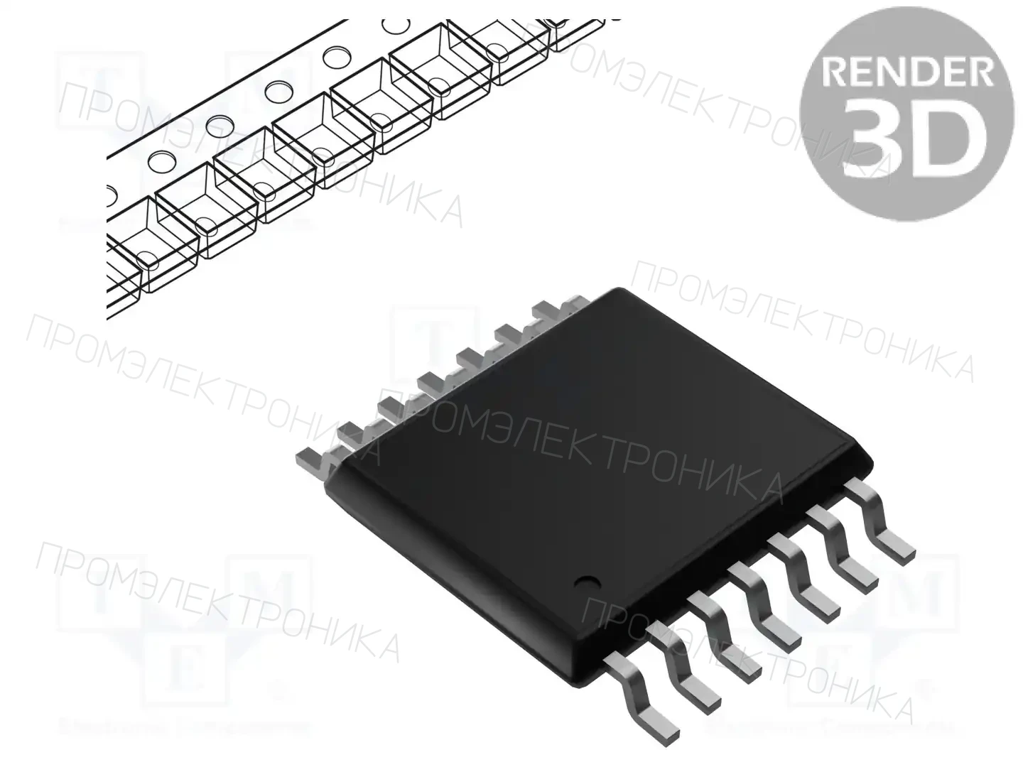DIODES INCORPORATED 74AHCT08S14-13 — Ворота, инверторы