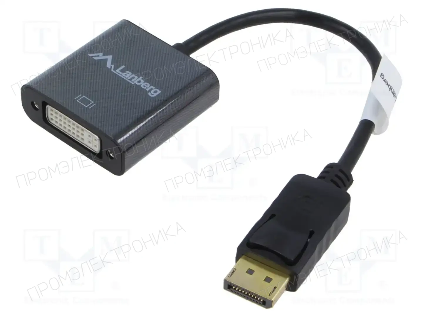 LANBERG AD-0007-BK — Кабели и адаптеры HDMI, DVI, DisplayPort