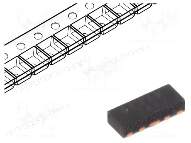 SEMTECH RCLAMP0524PATCT — Диоды защитные - сборки
