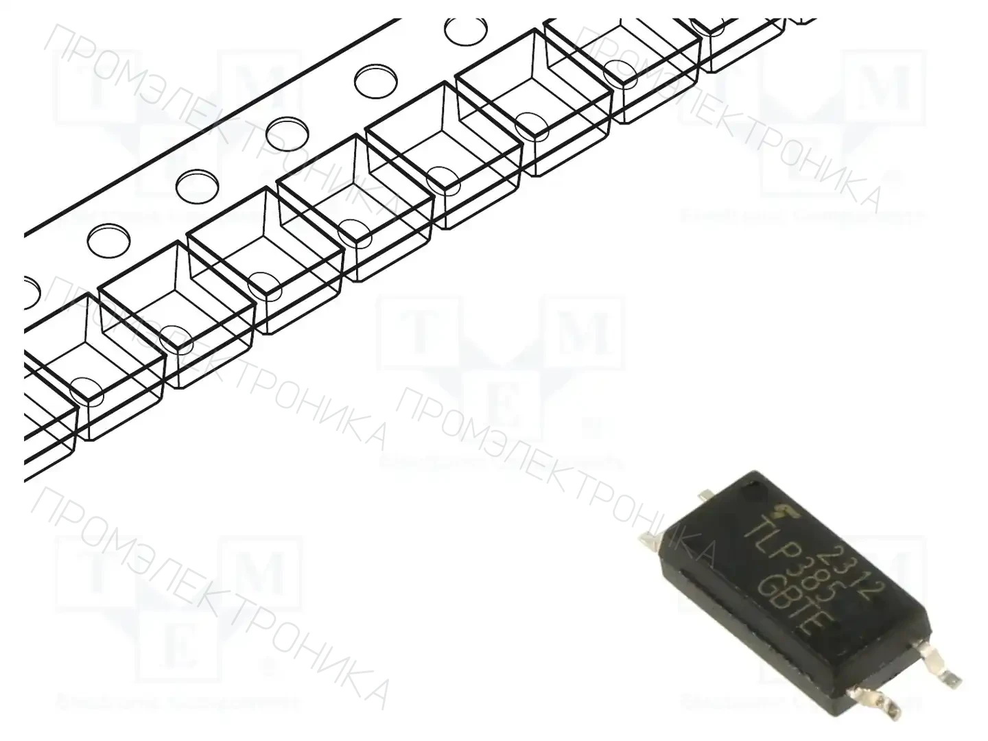TOSHIBA TLP385(GB-TPL.E(T — Оптроны – аналоговый выход