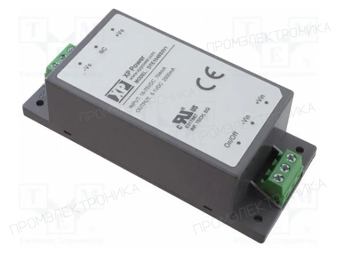 XP POWER DTE1048S5V1 — Преобразователи DC/DC