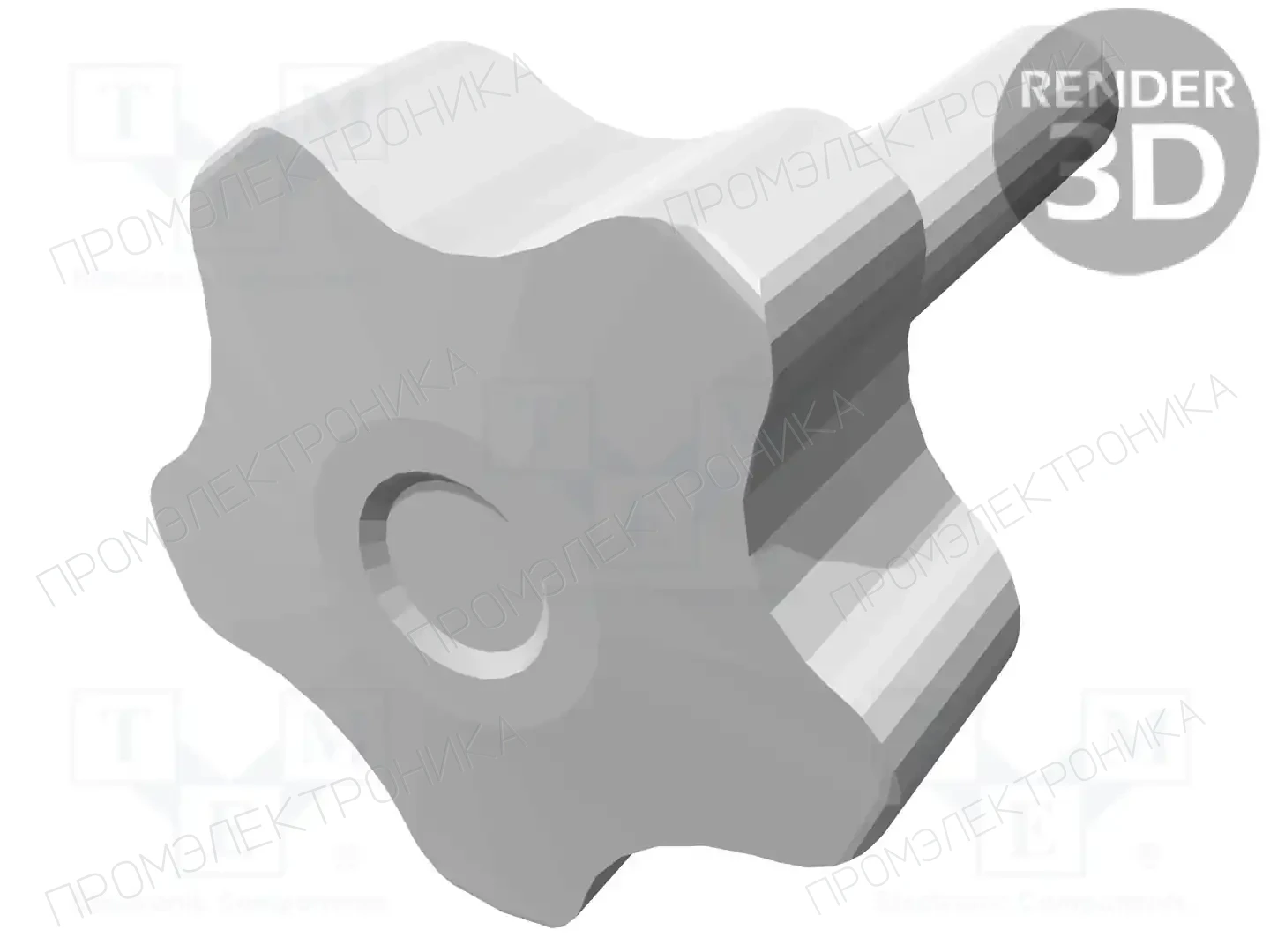 ELESA+GANTER VCT.40 P-M10X40-C3 — Ручки зажимные