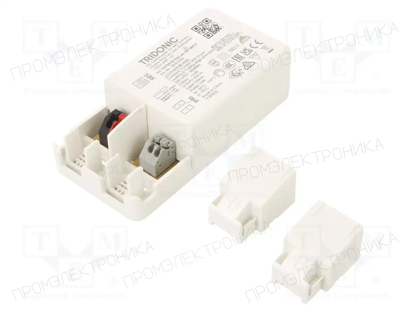 TRIDONIC LC 14W 700MA FIXC PC SR SNC2 — Блоки питания для LED