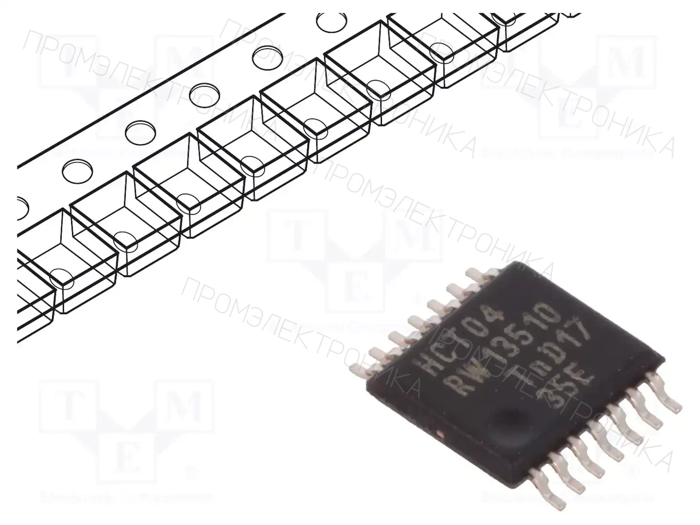 NEXPERIA 74HCT04PW,112 — Ворота, инверторы