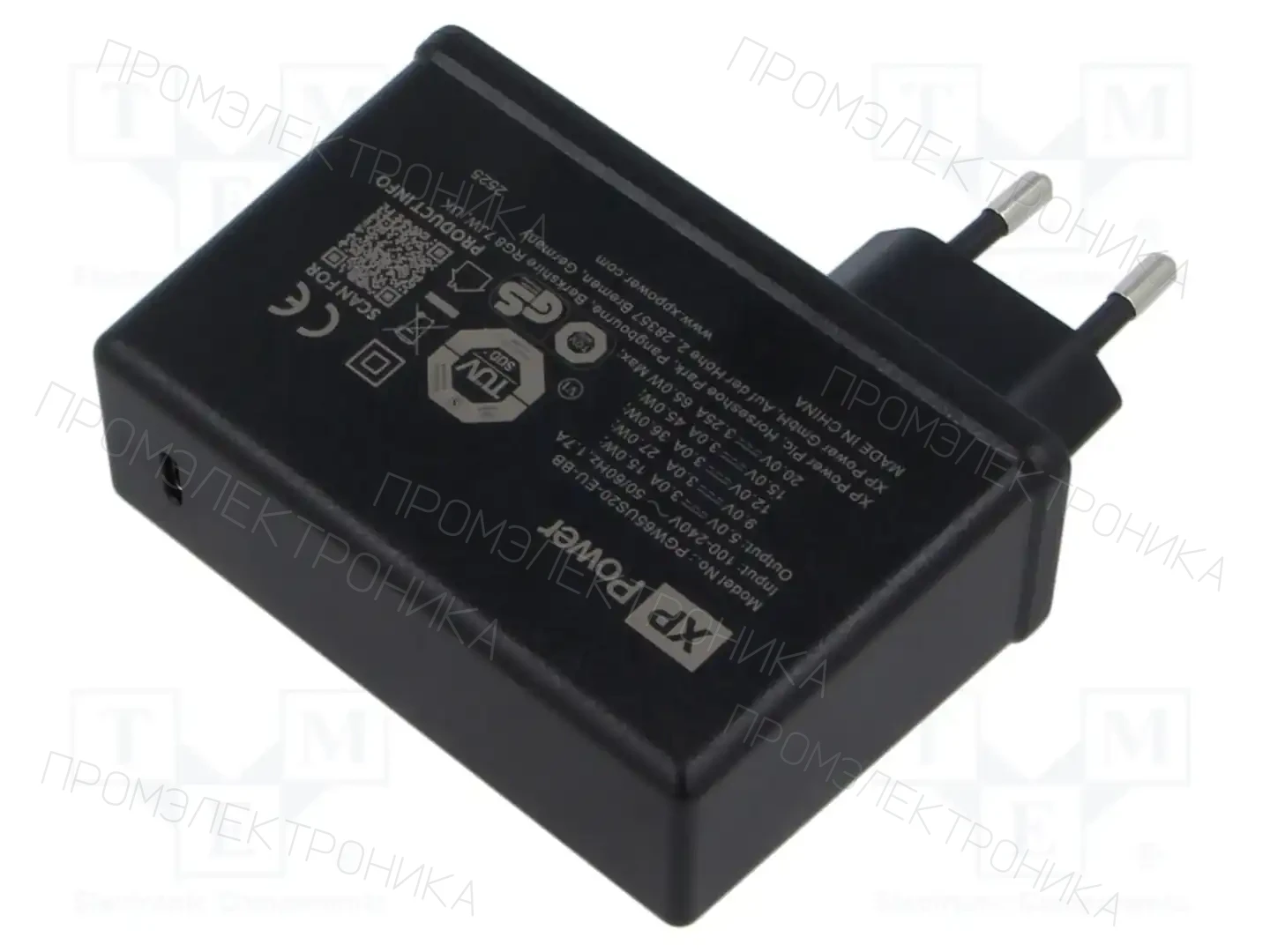 XP POWER PGW65US20-EU-BB — Штекерные блоки питания