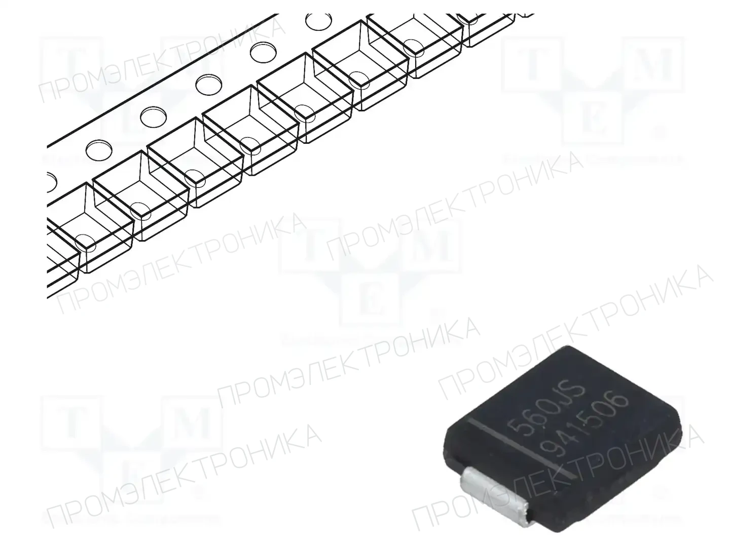 WeEn Semiconductors MUR560J — Универсальные диоды SMD