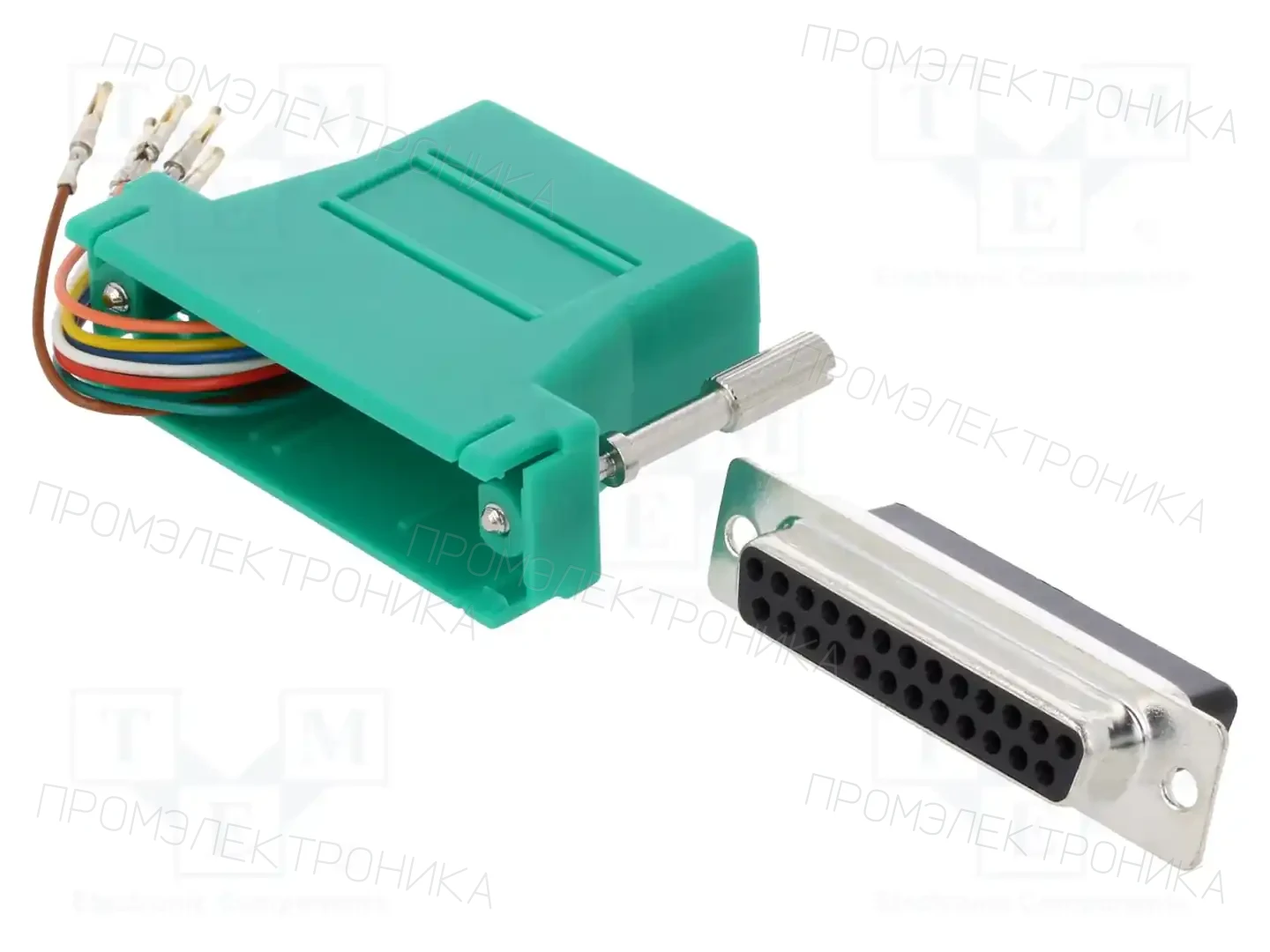 MH CONNECTORS DA25-SMJ8-G-K — Адаптеры D-Sub