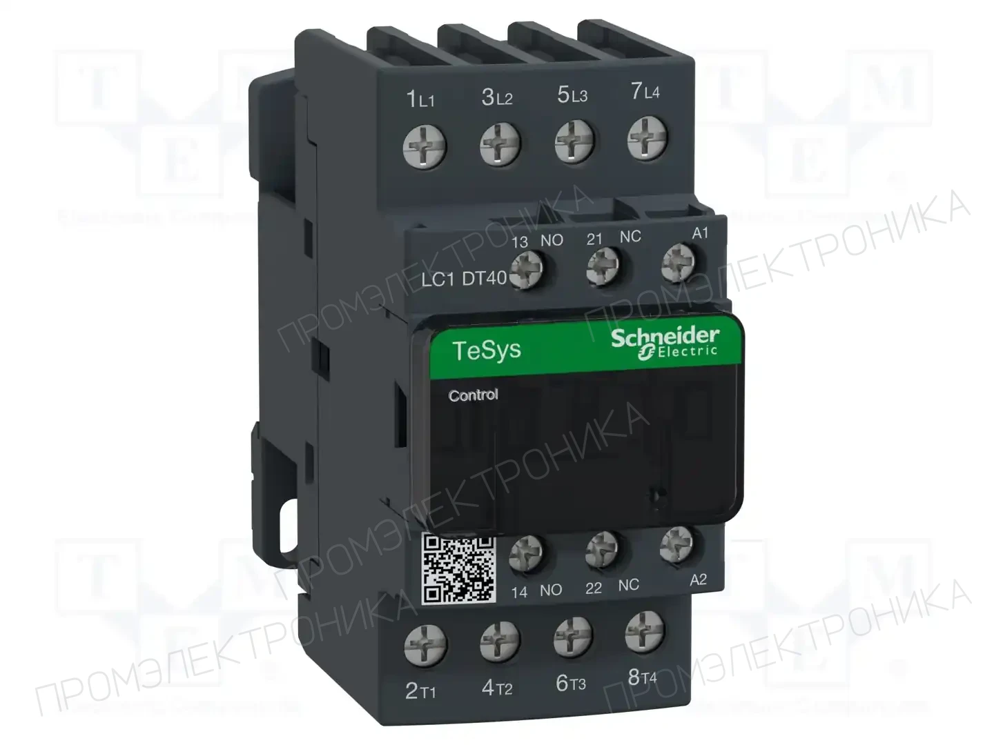 SCHNEIDER ELECTRIC LC1DT40E7 — Контакторы - главные модули