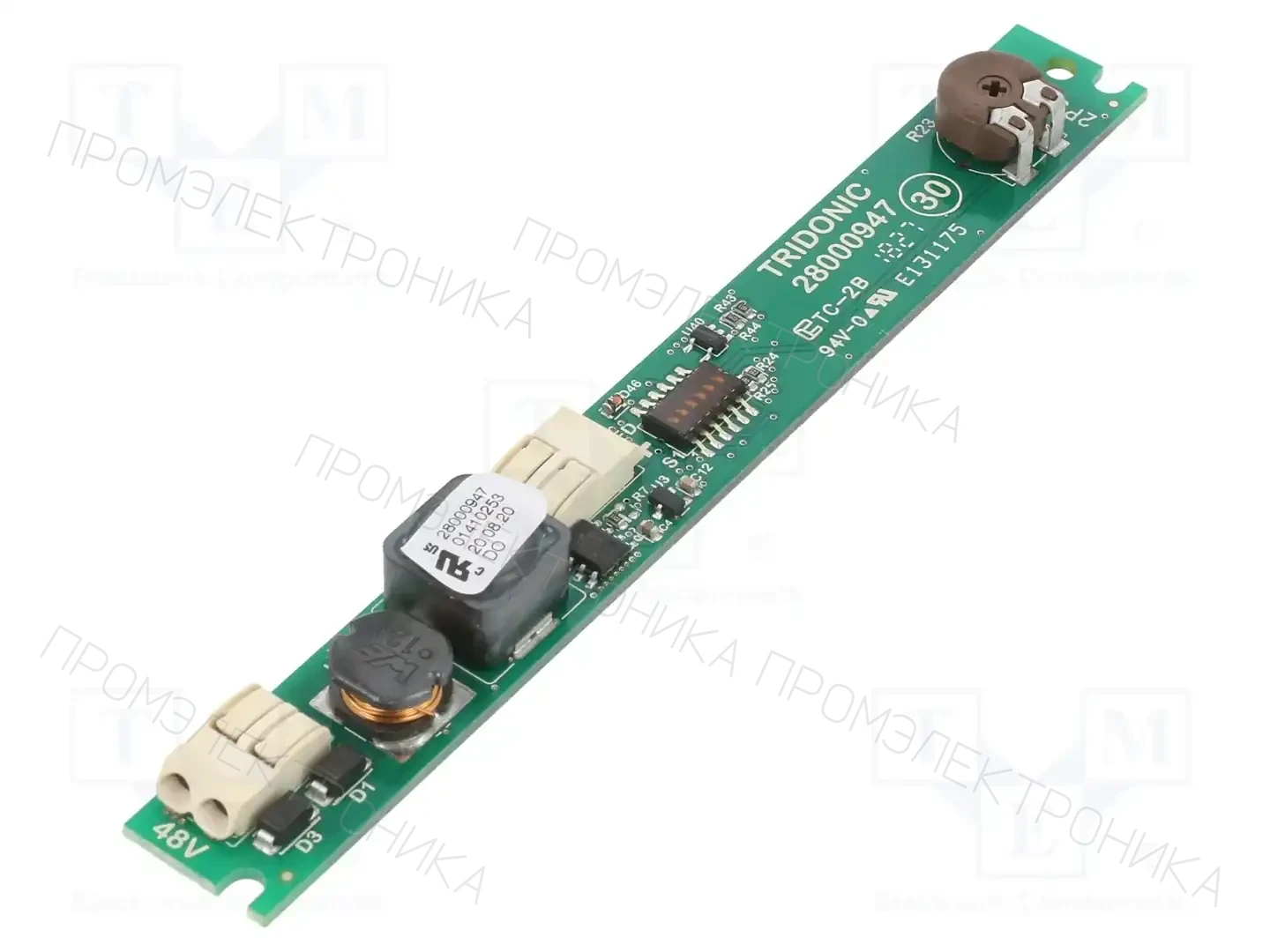TRIDONIC LMI 48V 350-700MA 20-42V FO SLIM — Блоки питания для LED