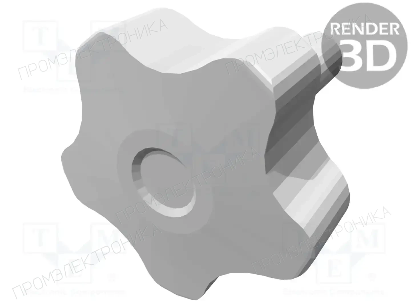 ELESA+GANTER VCT.40 P-M10X25-C2 — Ручки зажимные