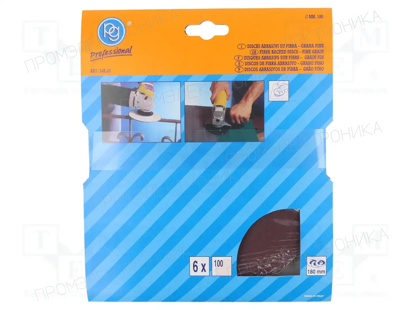 PG PROFESSIONAL 348.20 — Наждачные листы и диски