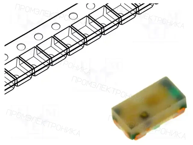BROADCOM (AVAGO) HSMF-C163 — Светодиоды SMD цветные