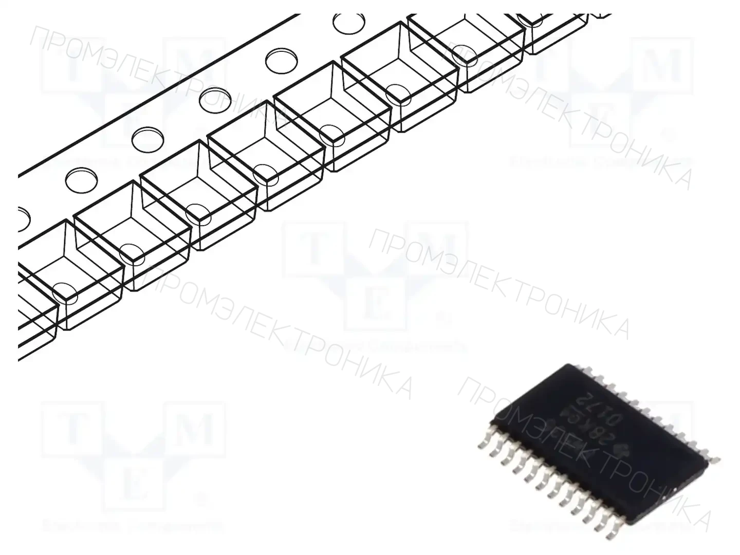 Texas Instruments TCA9535PWR — Микросхемы - интерфейсы осталь