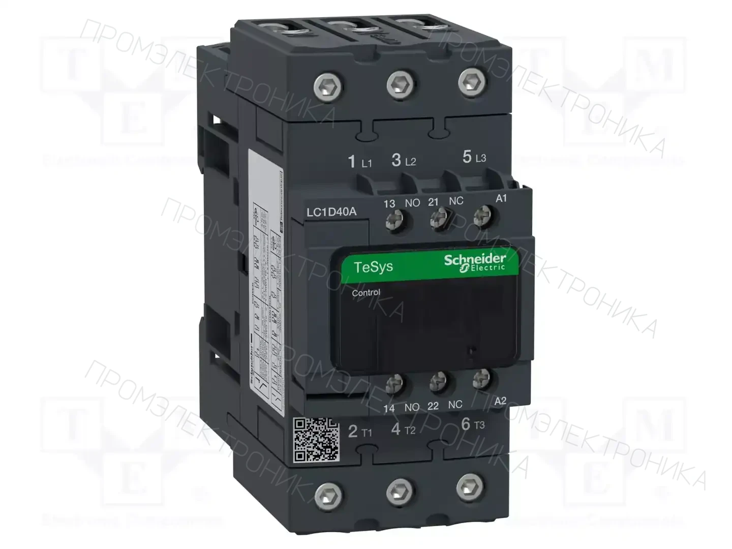 SCHNEIDER ELECTRIC LC1D40AU7 — Контакторы - главные модули