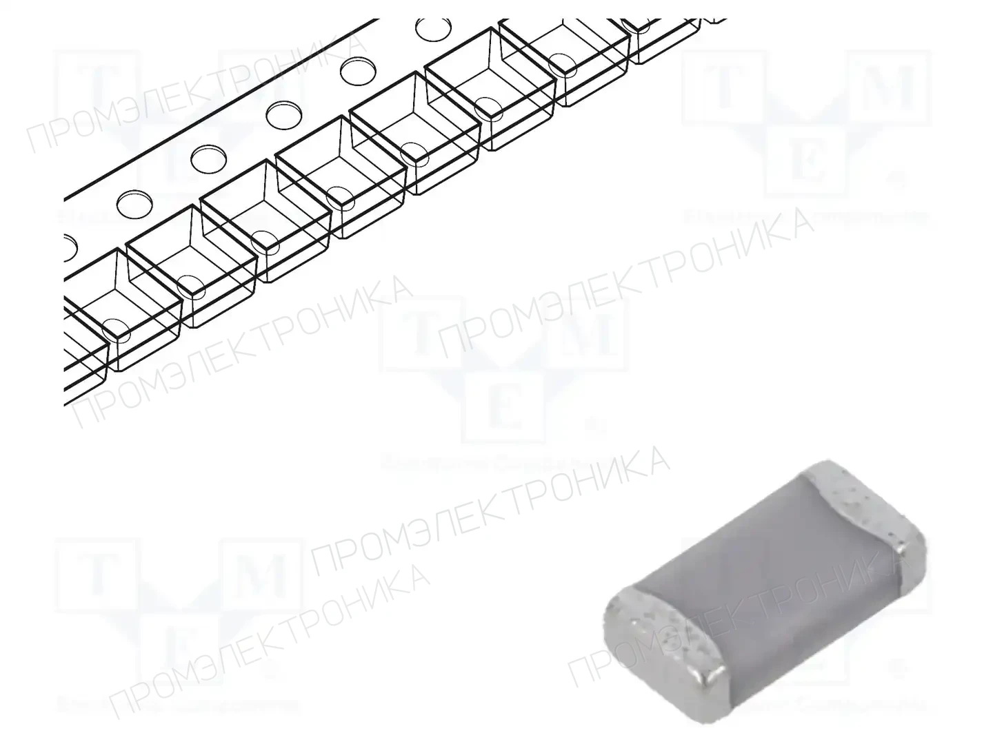 TDK C3216X5R1A686M160AC — Конденсаторы MLCC SMD