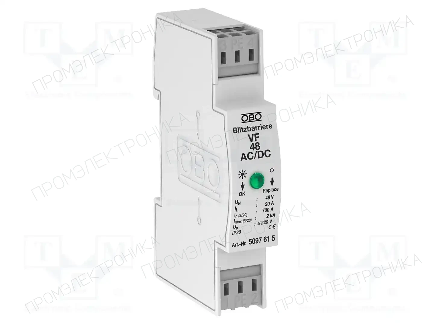OBO BETTERMANN VF48-AC/DC — Ограничители перенапряжения