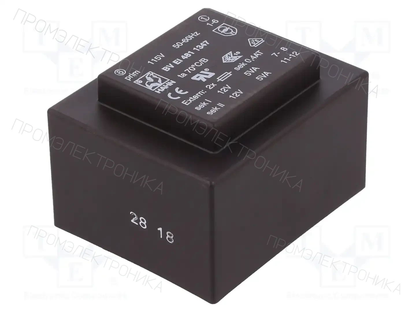 HAHN BV EI 481 1347 — Трансформаторы PCB