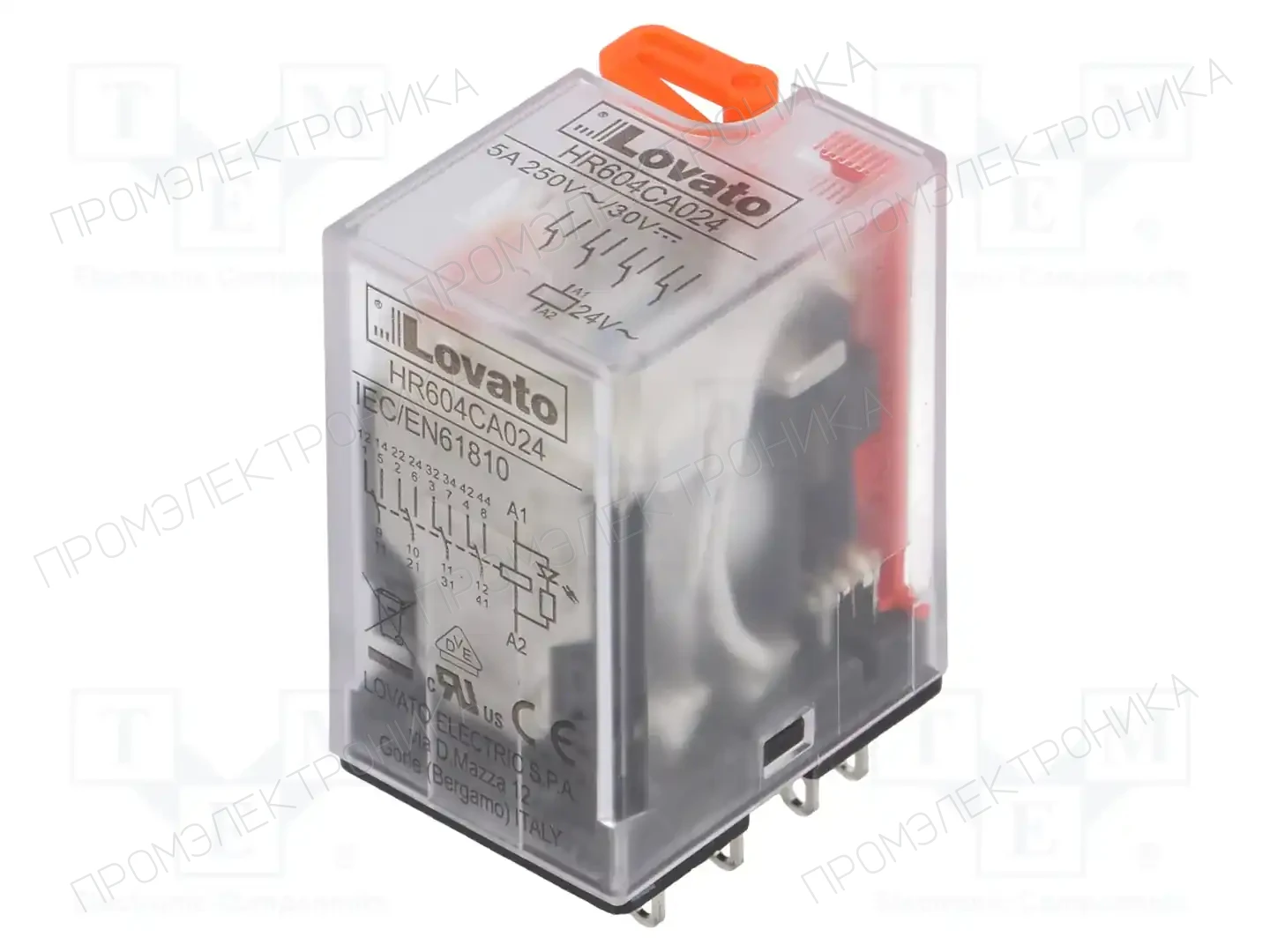 LOVATO ELECTRIC HR604CA024 — Реле электромагн. промышленные