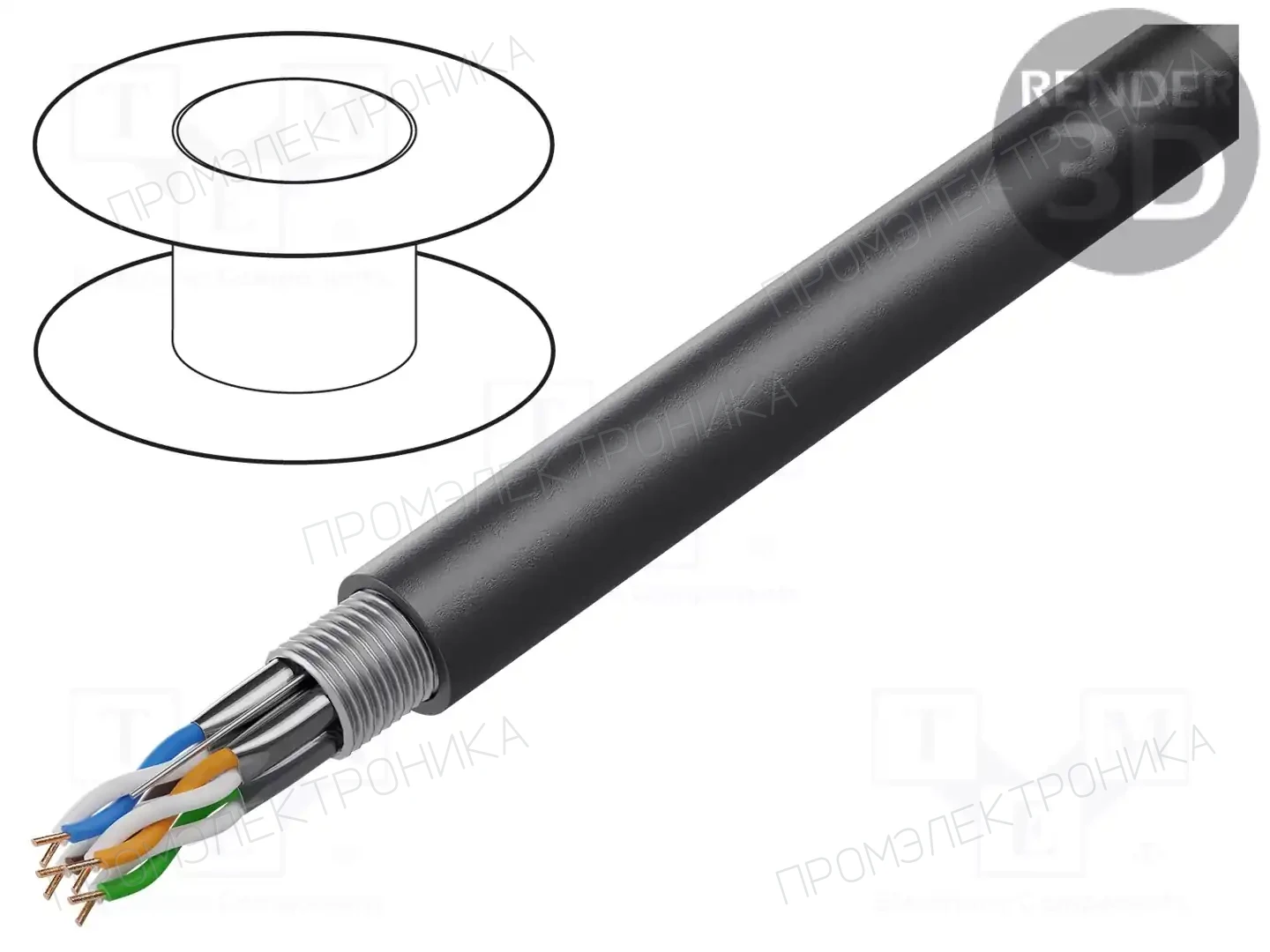 HELU 802168 — Провода промышленные Ethernet