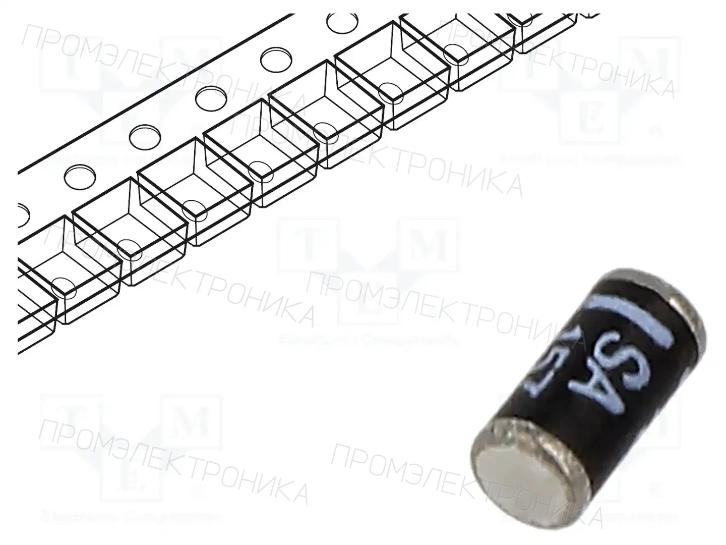 DIOTEC SEMICONDUCTOR SA157 — Универсальные диоды SMD