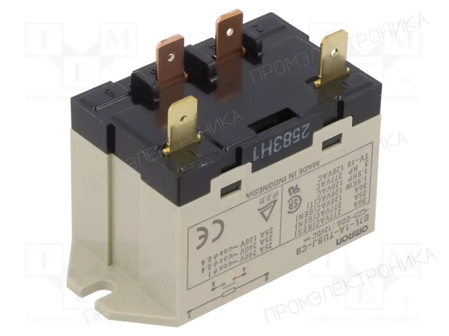 OMRON Electronic Components G7L-1A-TUB-J-CB-DC12 — Электромагнитное реле мощности