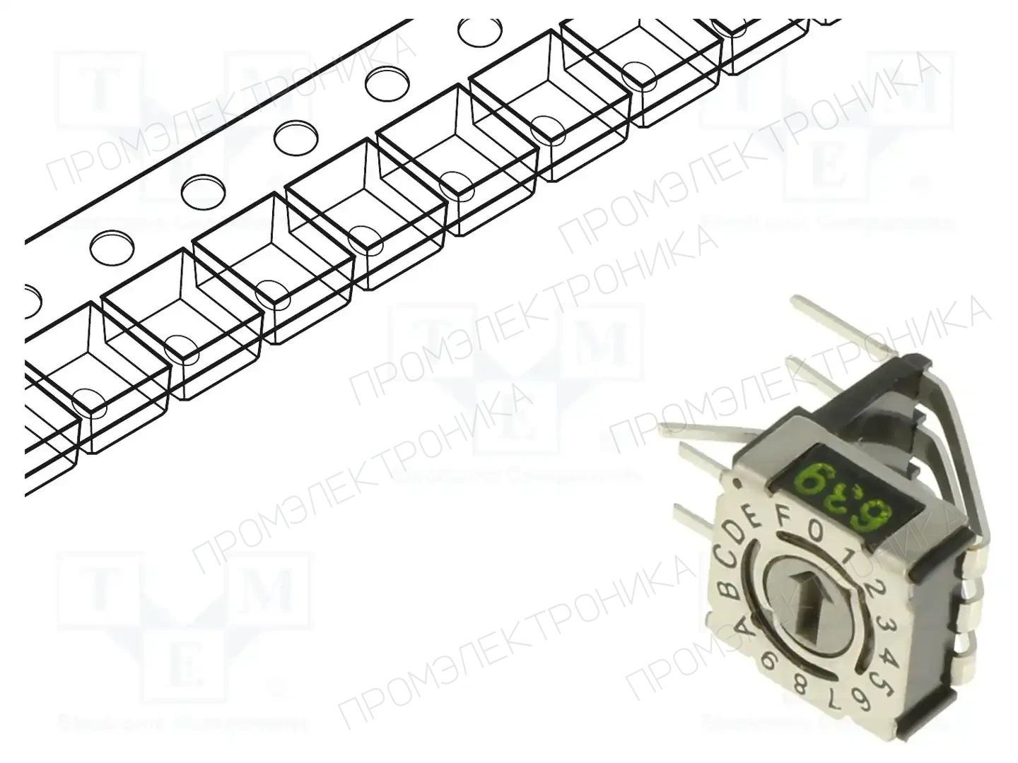 PTR HARTMANN P36THR103L508TR — Кодирующие устройства