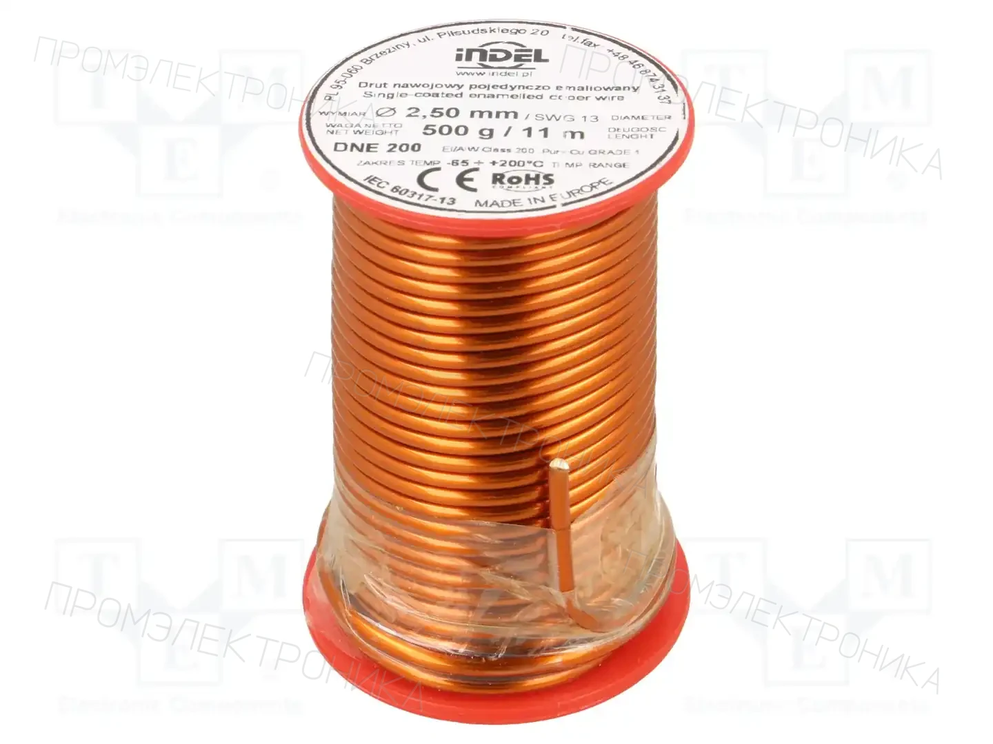 INDEL DNE2,5-500G — Проволока обмоточная