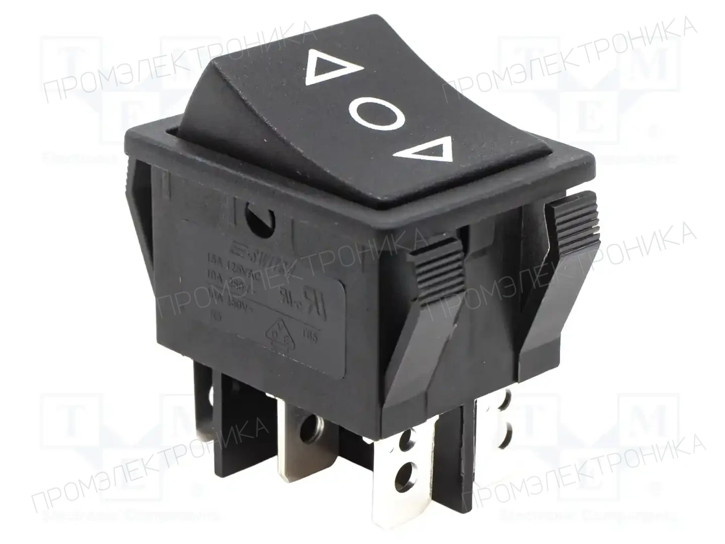 E-SWITCH R5DBLKBLKHF0 — Переключатели типа Rocker
