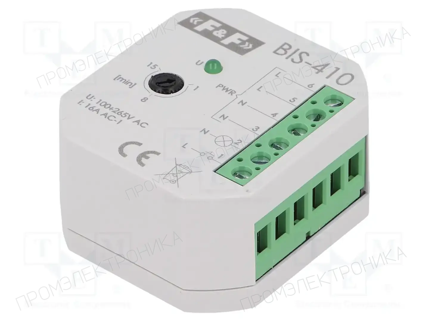 F&F BIS-410 230V — Монтажные реле