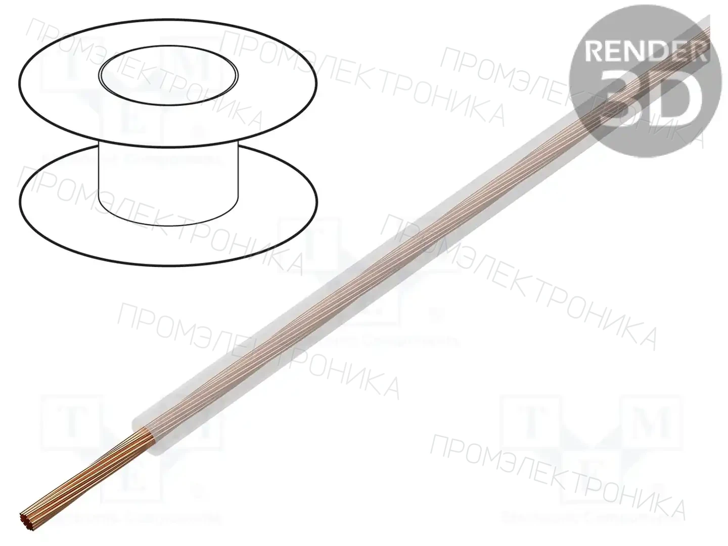 BQ CABLE TLY0.22-TR — Провода одножильные - тросик