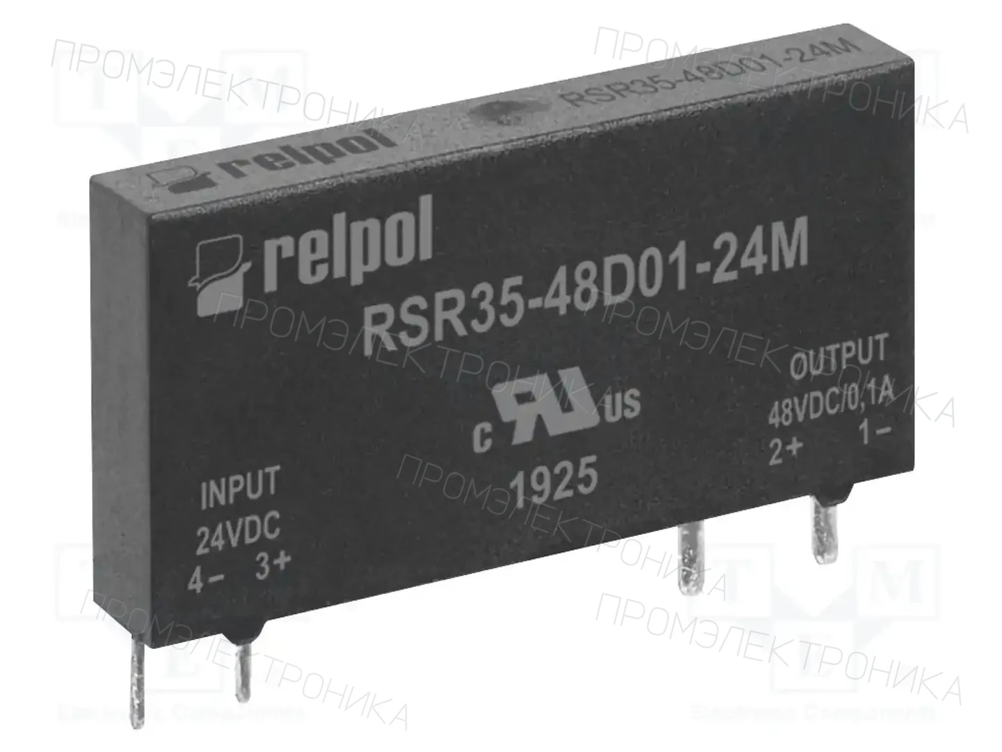RELPOL RSR35-48D01-24M — Реле SSR однофазные