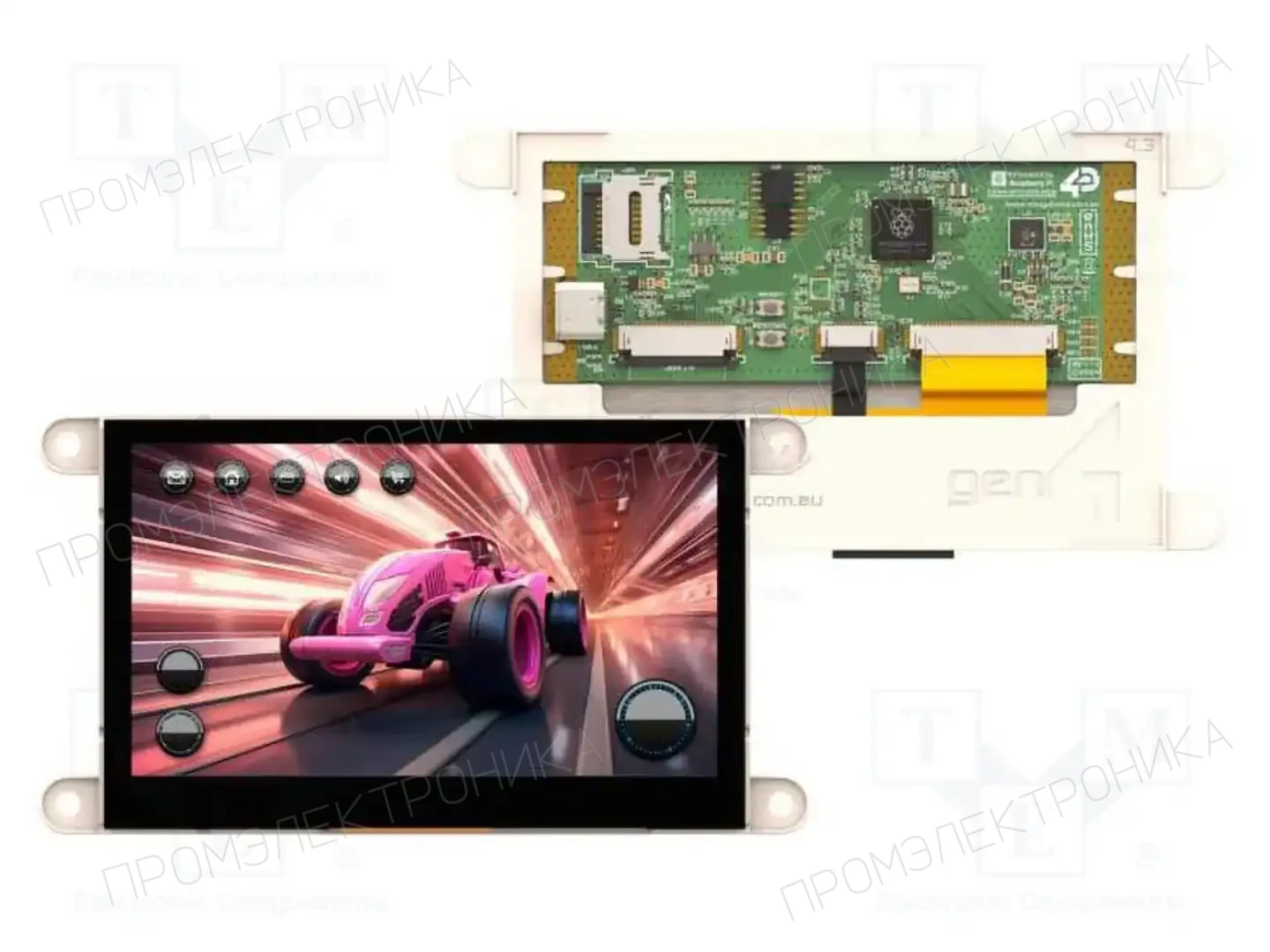 4D Systems GEN4-RP2350-43CT — Интеллигентные дисплеи