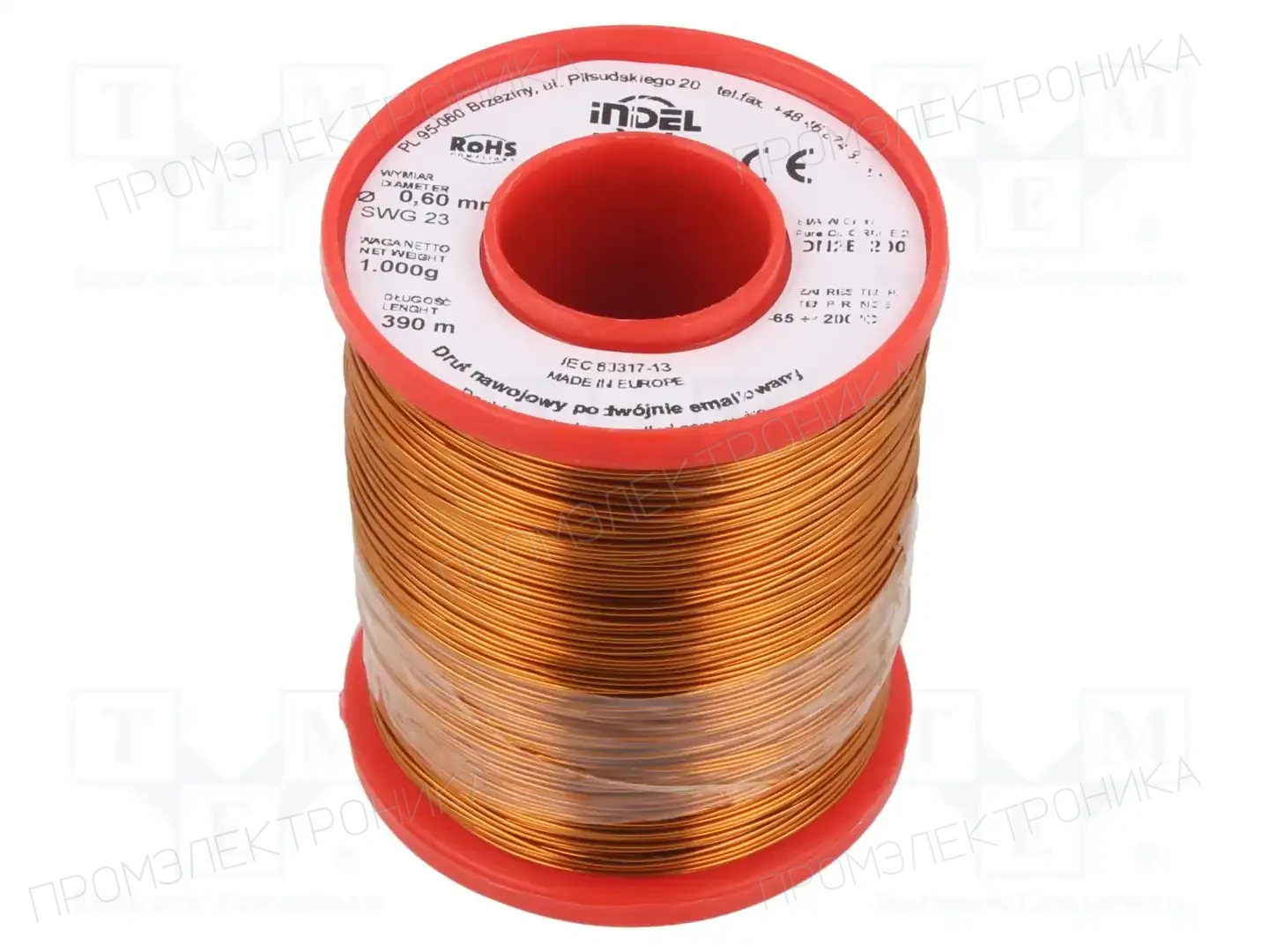 INDEL DN2E0,60-1KG — Проволока обмоточная