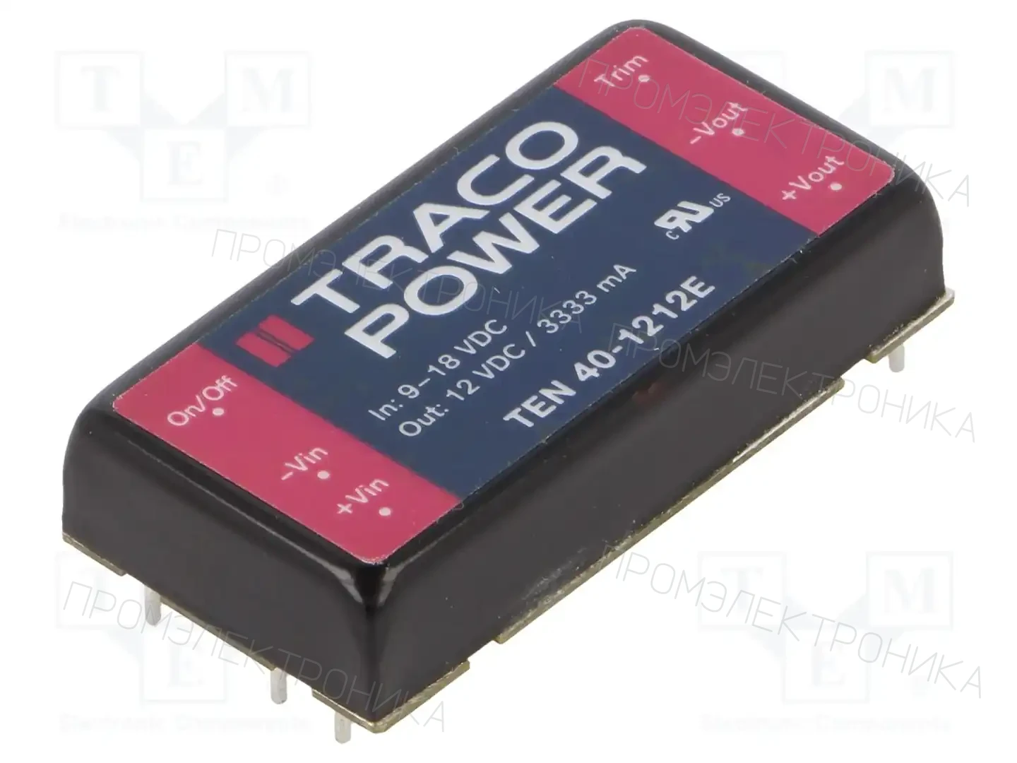 TRACO POWER TEN 40-1212E — Преобразователи DC/DC