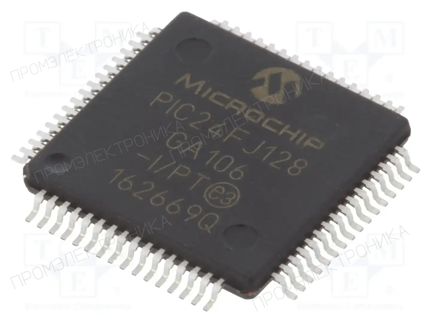 Microchip Technology PIC24FJ128GA106-I/PT — Линейка PIC 16-bit